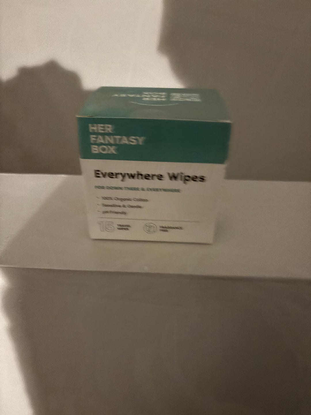 Customer photo review of Everywhere Wipes - Odor Removing Travel Wipes