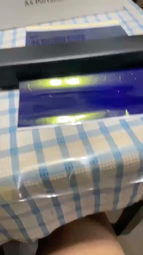 Customer photo review of 🖨️ HPRT INKLESS PORTABLE A4 THERMAL PRINTER