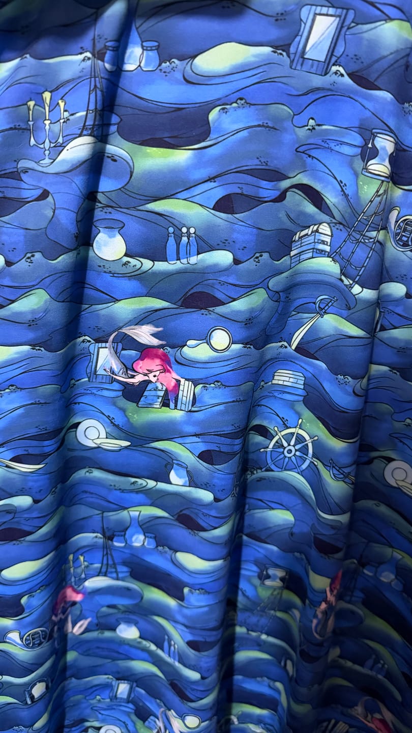 Customer photo review of Disney’s The Little Mermaid “The Secret Grotto" – Performance Hoodie