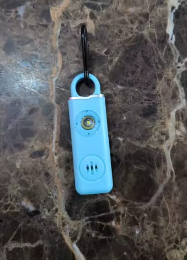 Customer photo review of Alarma de seguridad personal