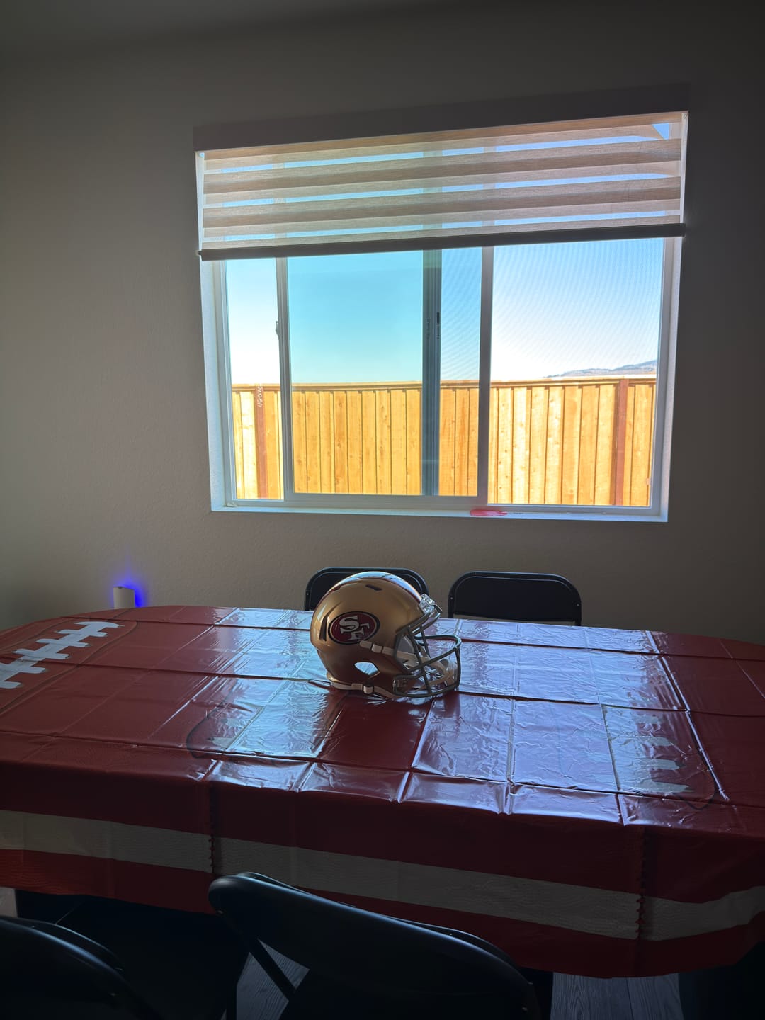 Customer photo review of San Francisco 49ers Riddell Speed Replica Helmet
