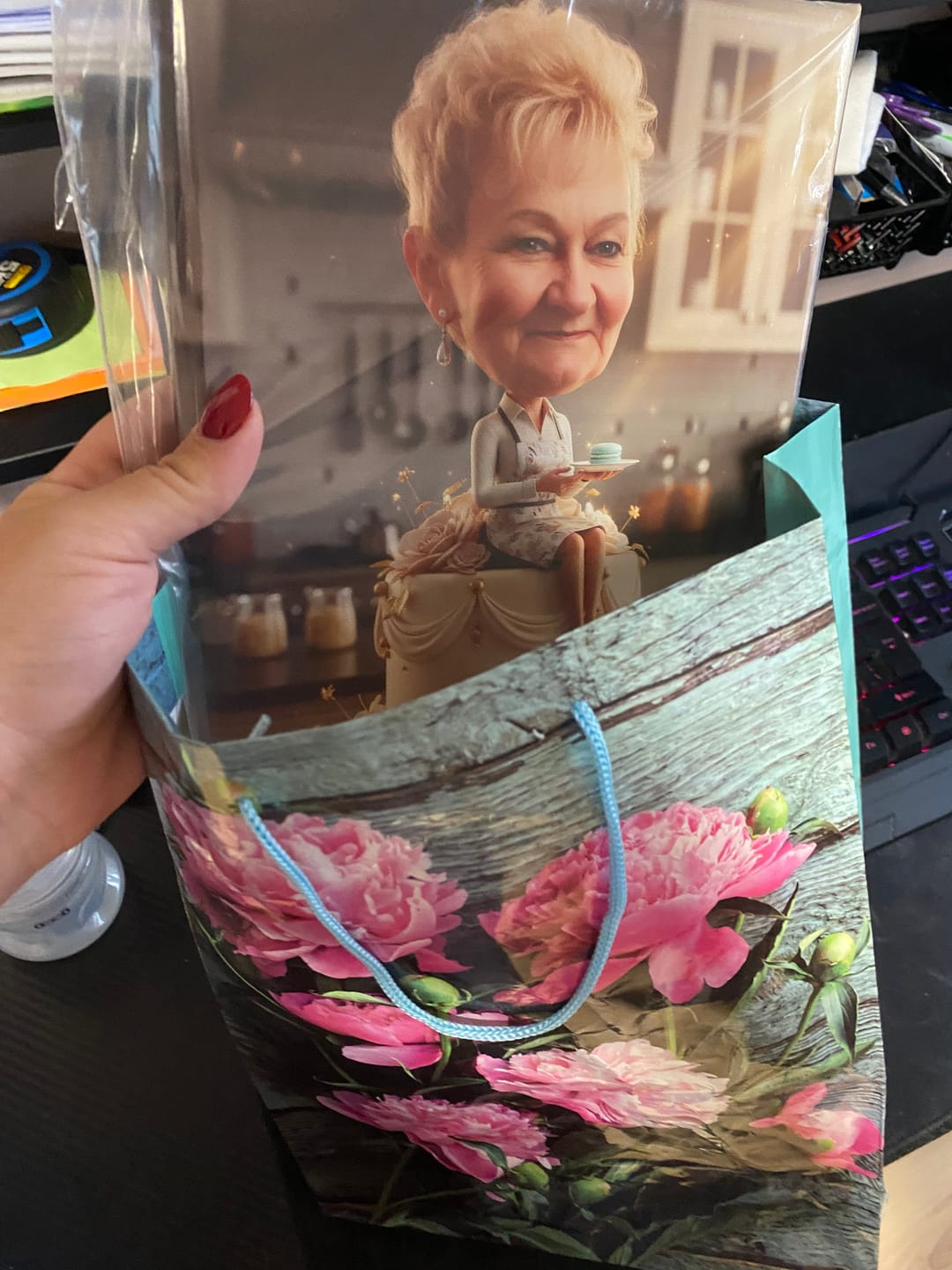 Customer photo review of Królowa Wypieków - Karykatura ze zdjęcia