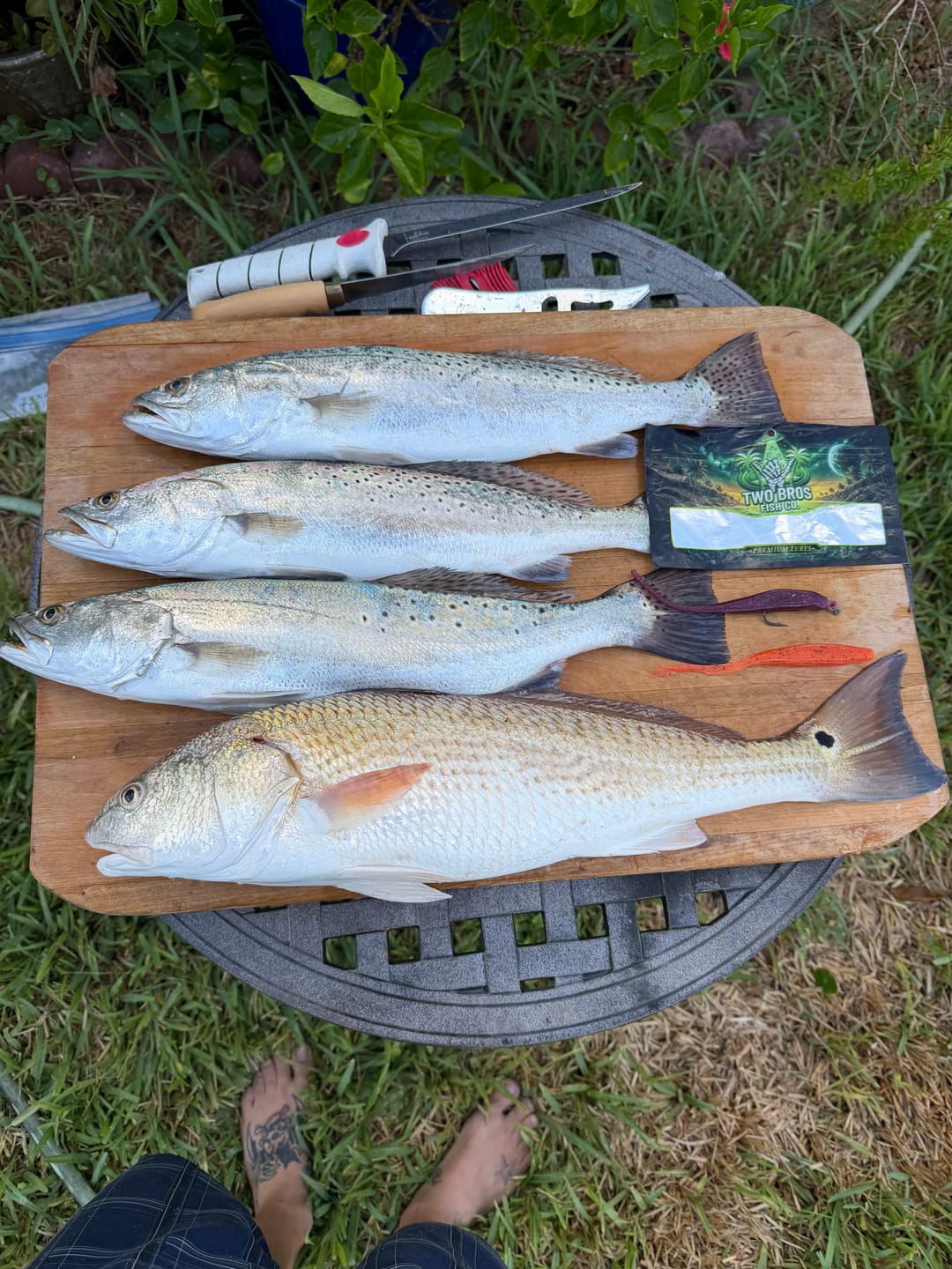 Customer photo review of Two Bros Fishing Co. - 6" Dart