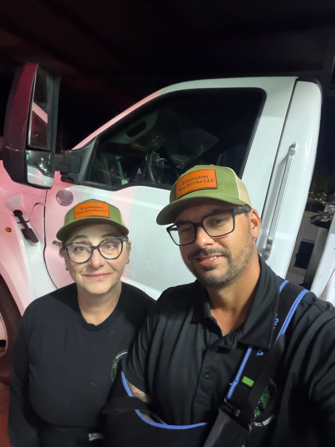 Customer photo review of Premium Custom Leather Patch Hats (Wholesale)