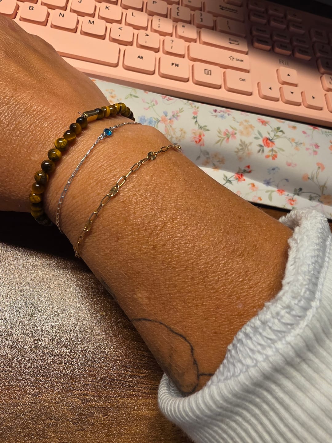 Customer photo review of STACKER - TIGER EYE (POS)