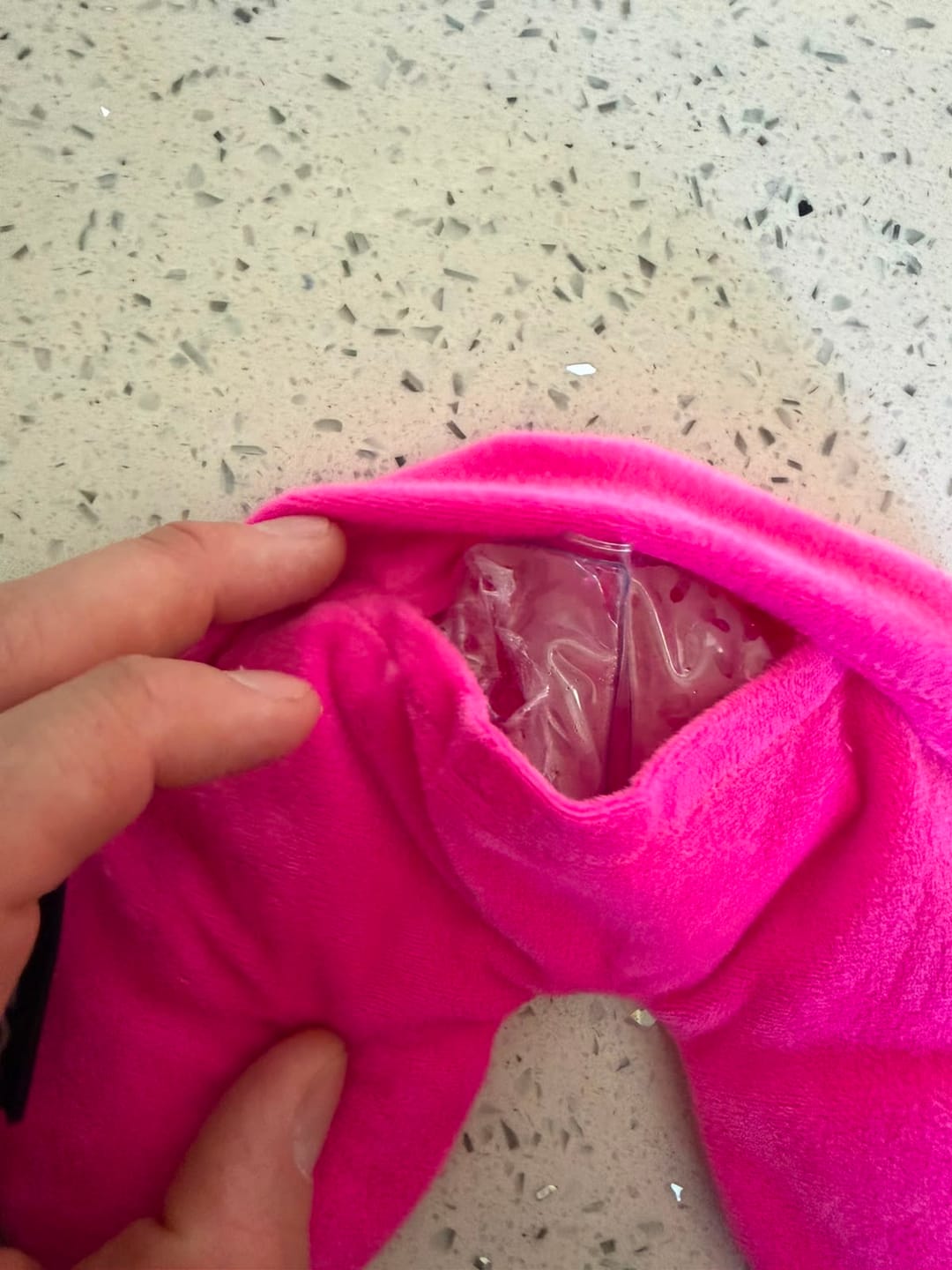 Customer photo review of Almohadillas de gel para lactancia
