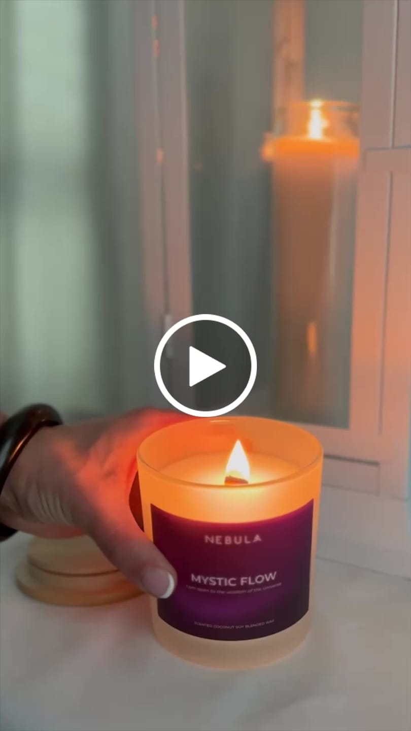 Customer video review of Mystic Flow Candle
