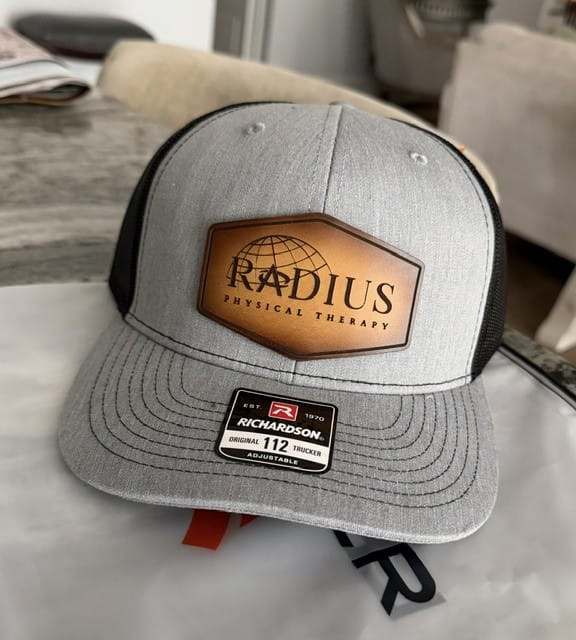 Customer photo review of Richardson 112 Custom Leather Patch Hats