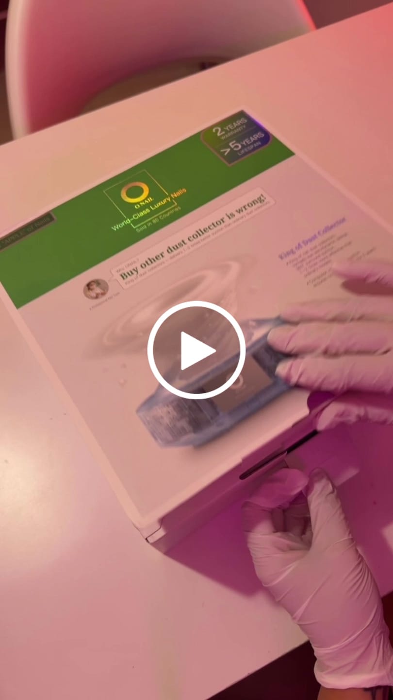 Customer video review of ONAIL Plug-in Nail Dust Collector Tornado No.1