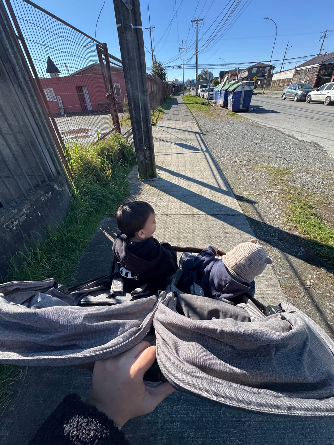 Customer photo review of Coche de paseo TRVL dubl Granite - Nuna