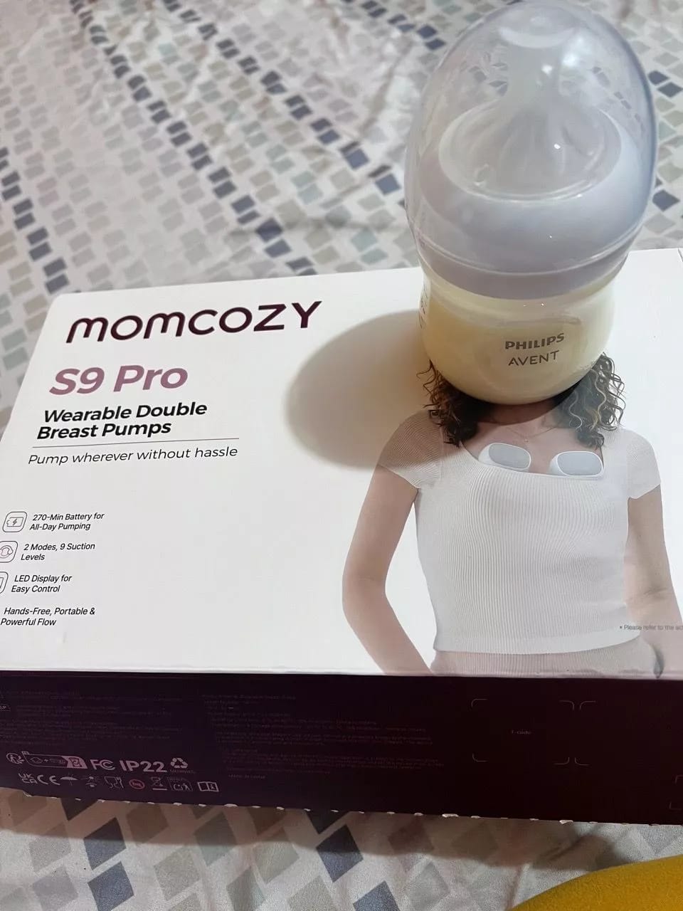 Customer photo review of Momcozy S9 Pro