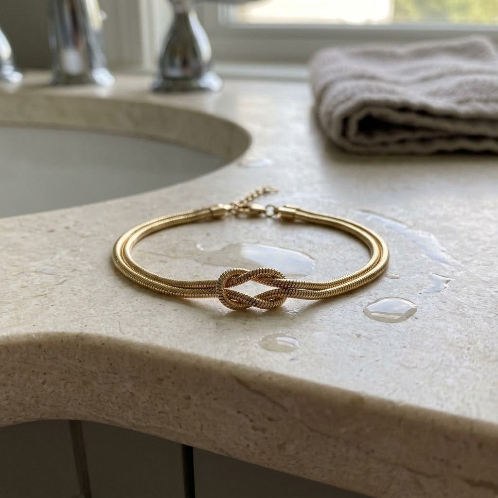 Customer photo review of Knot Couple Bracelet