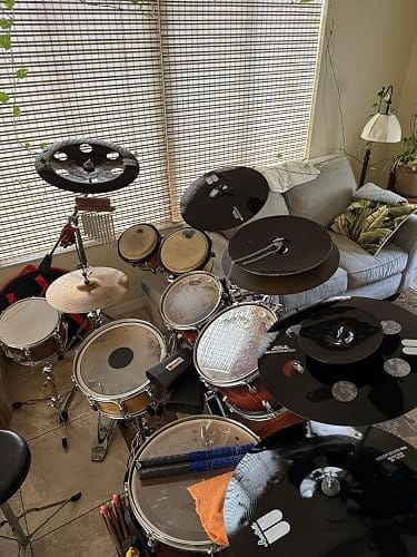 Customer photo review of Black Devil 6pcs Cymbal Pack