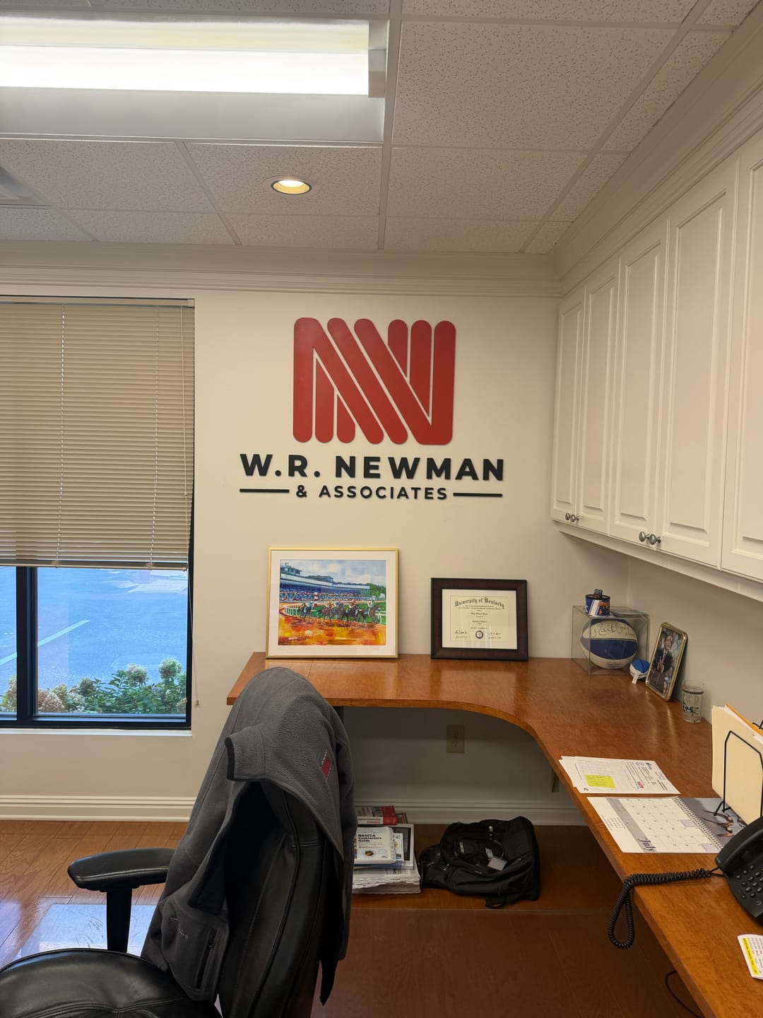 Customer photo review of CUSTOM MOCKUP SIGN FOR Darrin Buffa