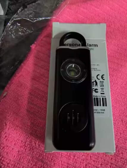 Customer photo review of Alarma de seguridad personal