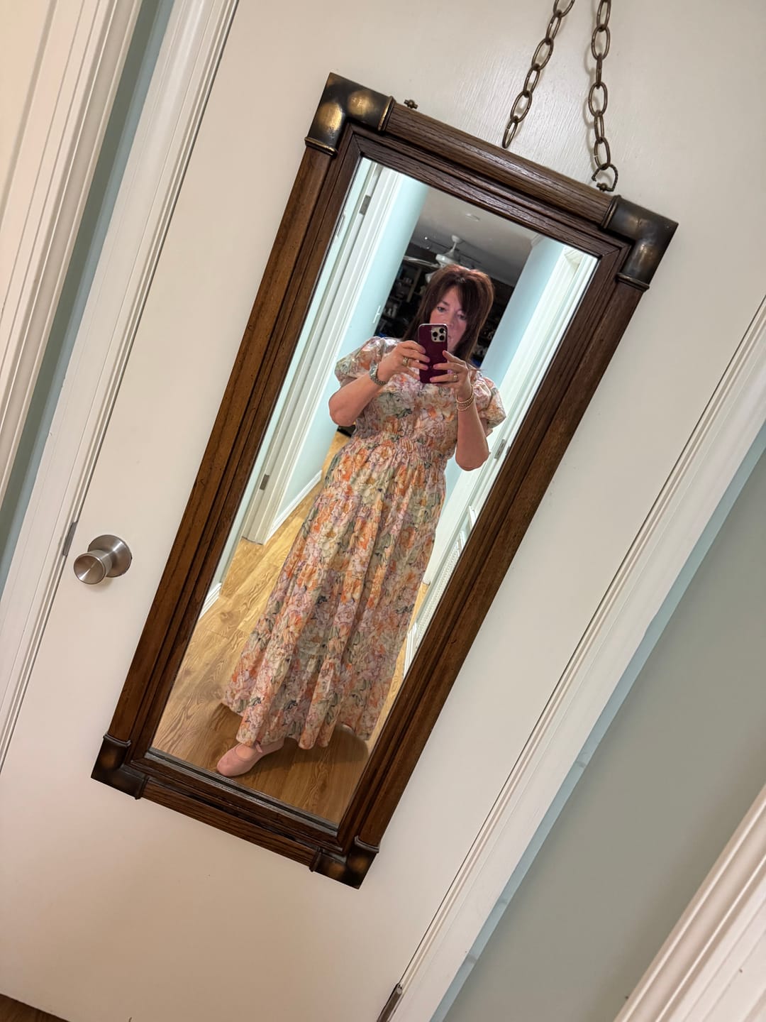 Customer photo review of Corky's Blush Layover Flats