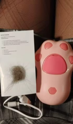 Customer photo review of Cepillo a Vapor 3 en 1 para tu Mascota