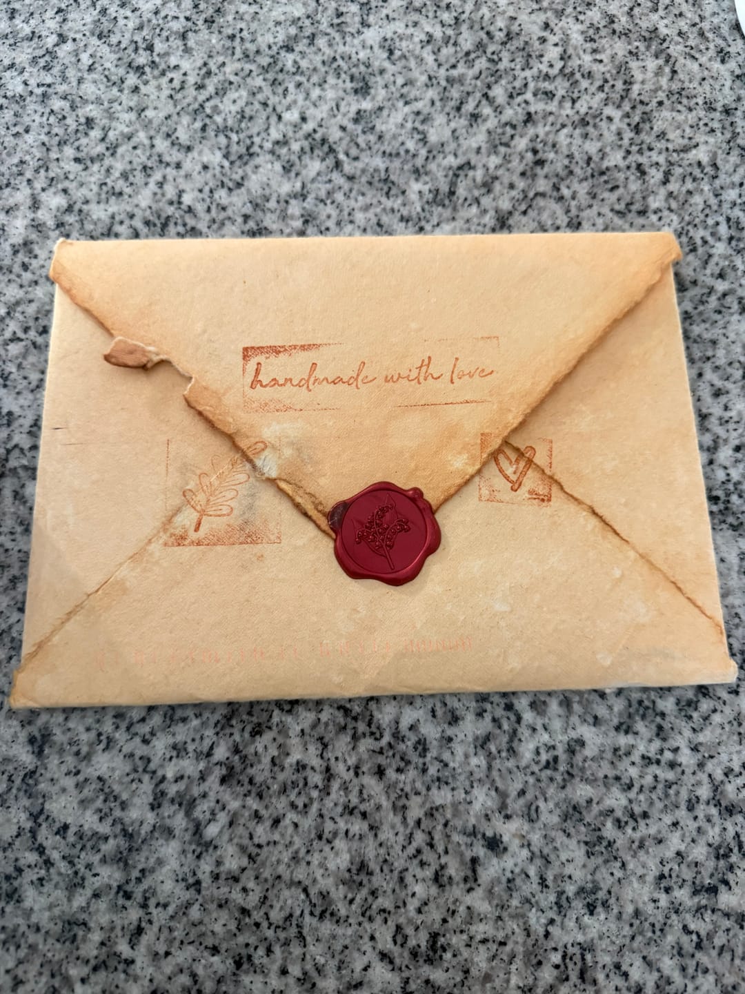 Customer photo review of Sanctuary Letter Club via Post Mail