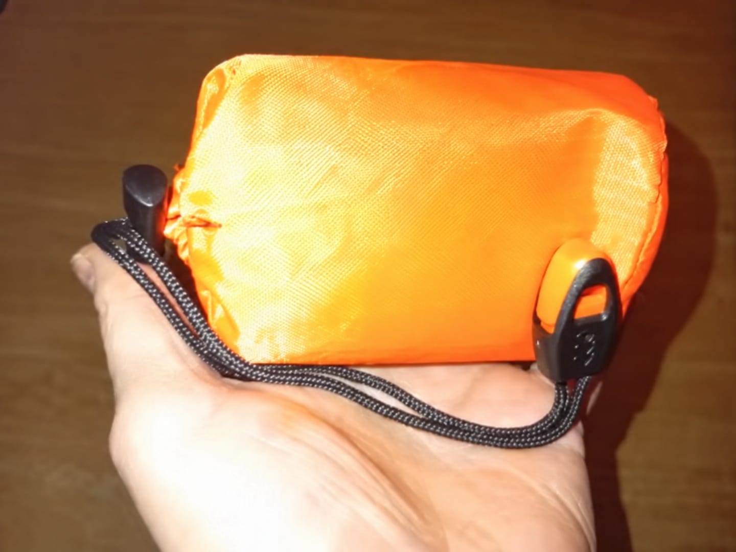 Customer photo review of Saco Vivac Térmico de Emergencia