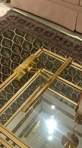 Customer photo review of Arandela Picture Light Bronze LED Quadros Design