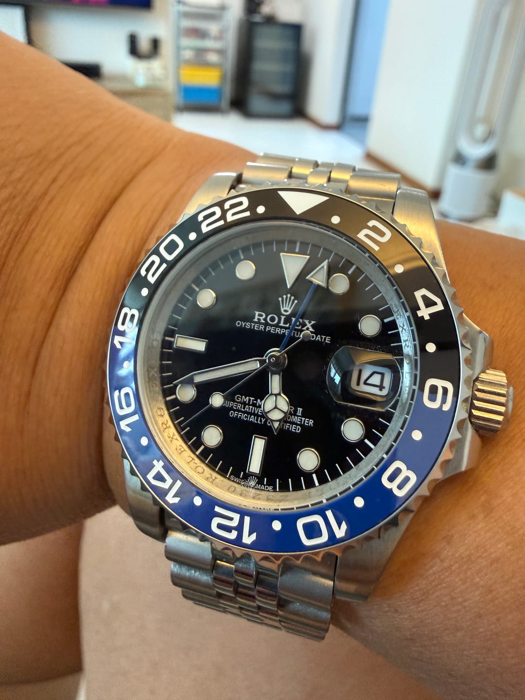 Customer photo review of Rolex GMT-Master II Batman
