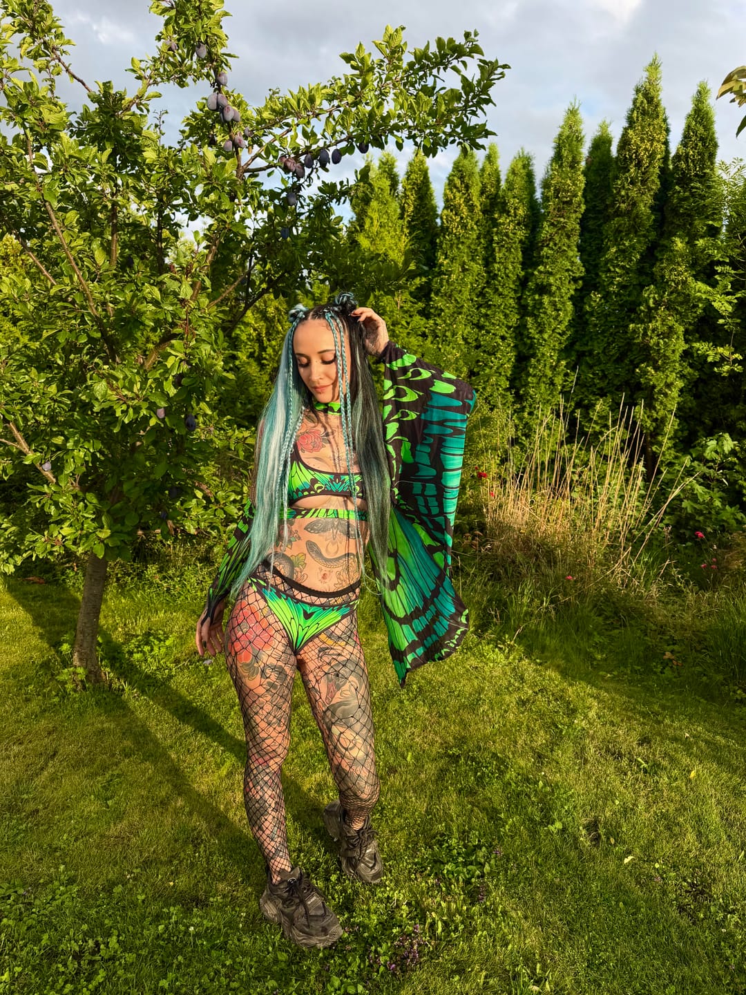 Customer photo review of Poison Fairy O-Ring Chap Pants Set