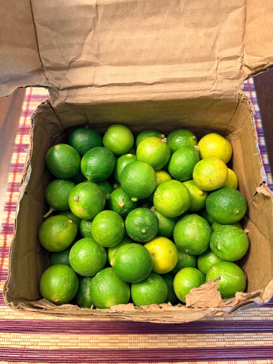 Customer photo review of Organic Key Limes 3 lbs