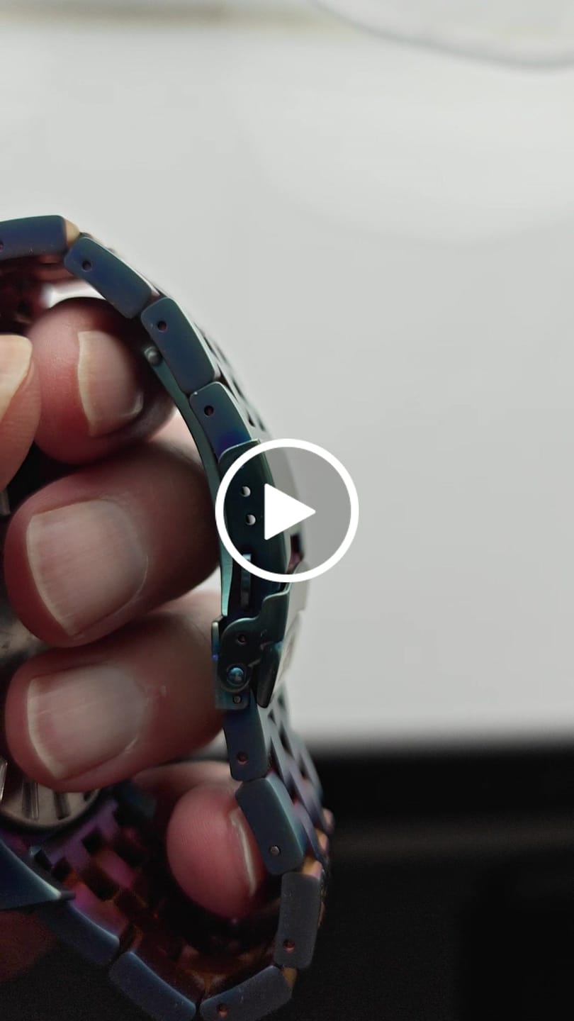 Customer video review of Expedition Rainbow PVD Bracelet