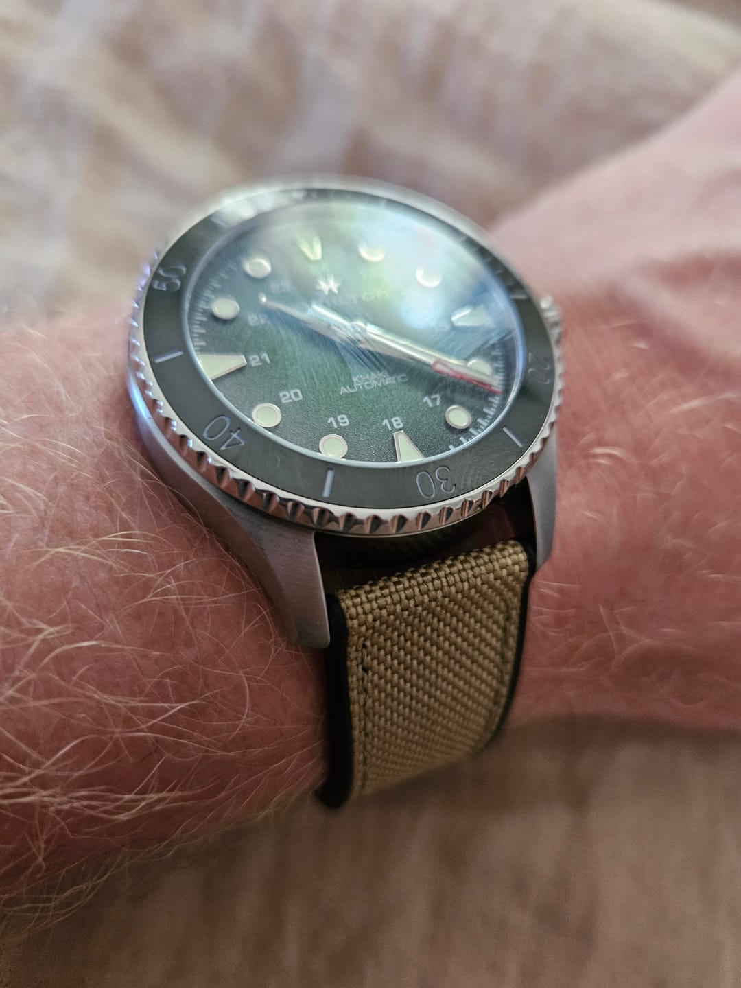 Customer photo review of Canvas & Rubber - Tan