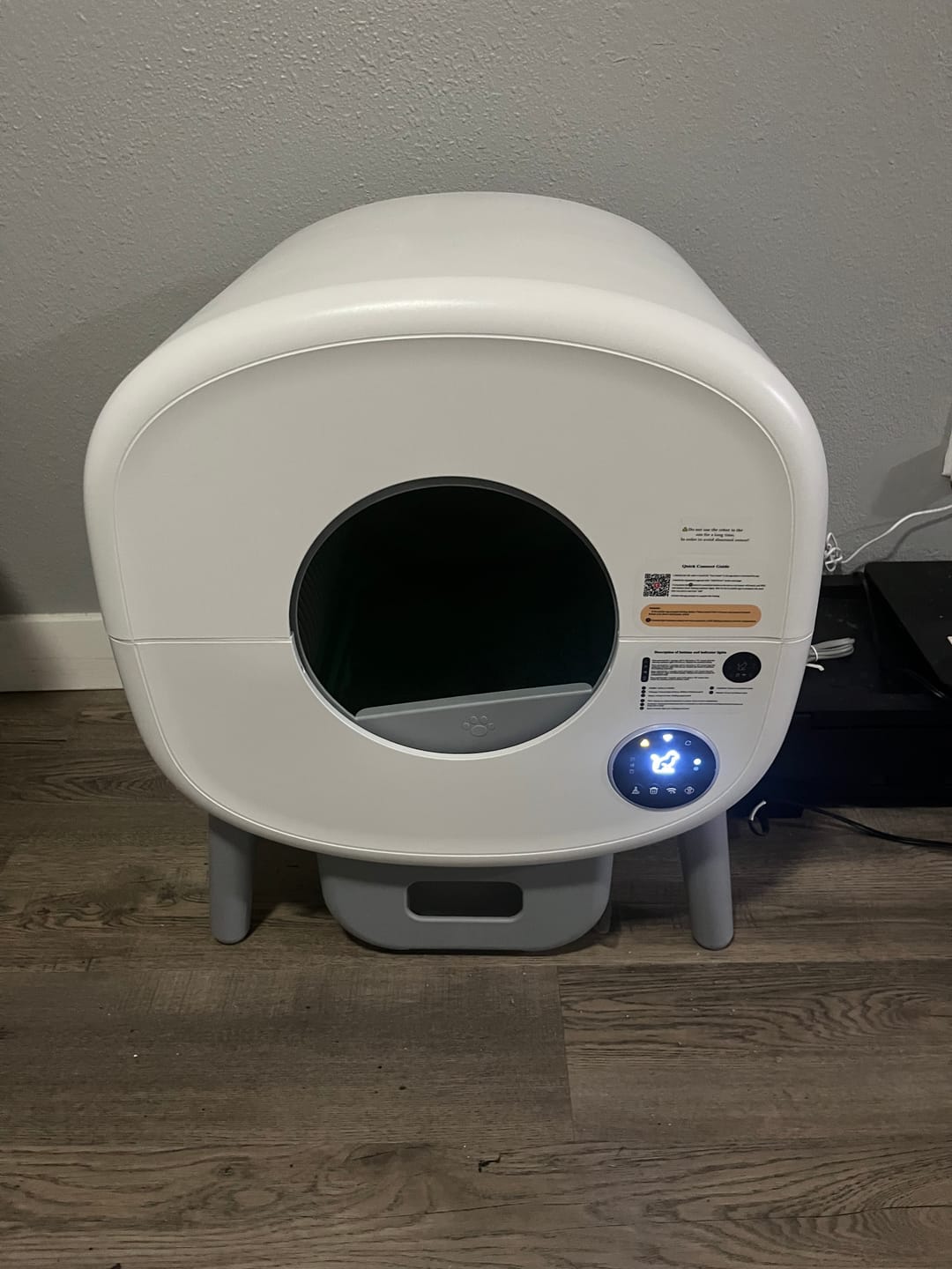 Customer photo review of Cumrige Self-Cleaning Litter Box | Automatic, Extra-Large Capacity for Multi-Cat Homes (M2)