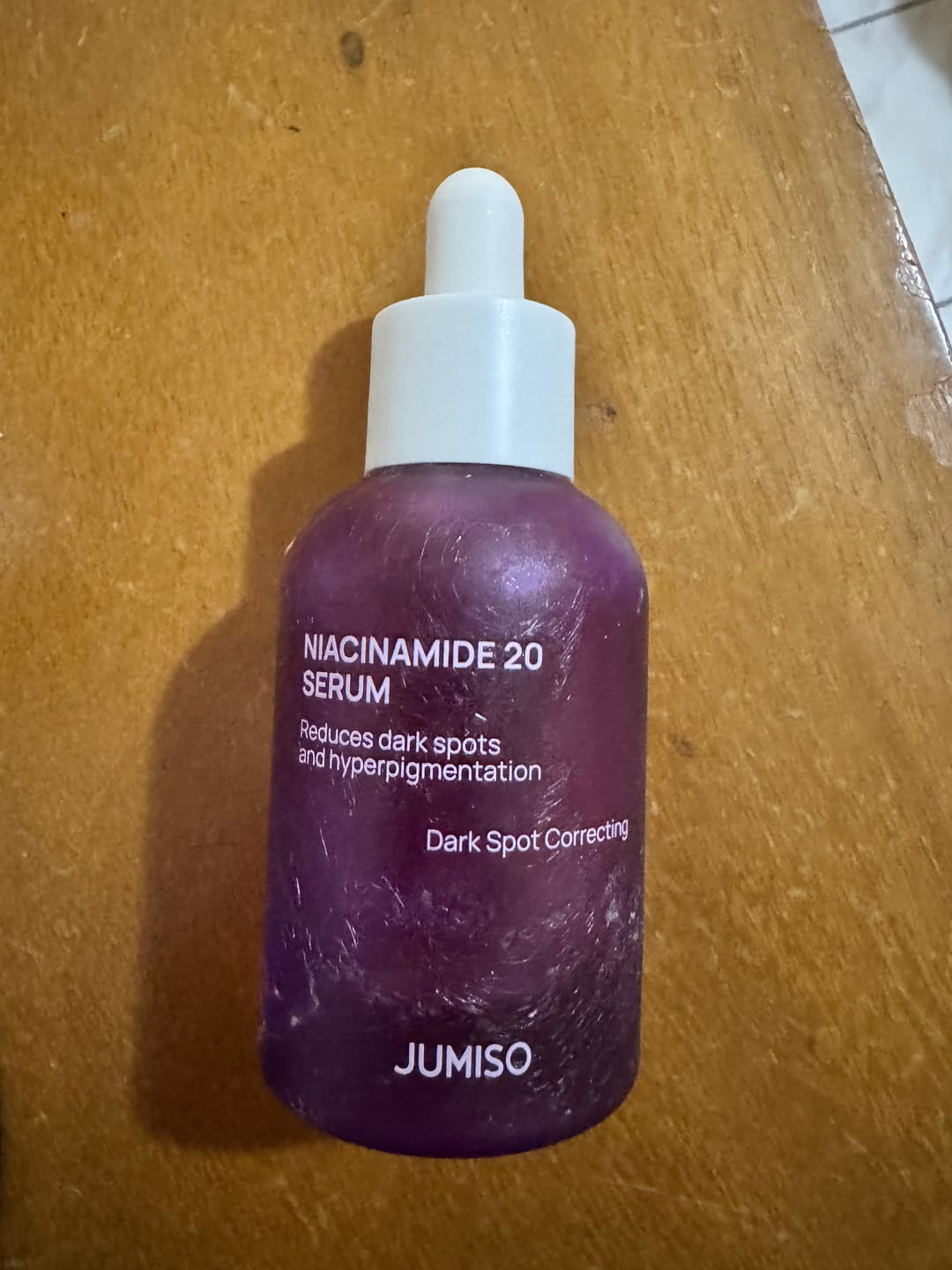 Customer photo review of Niacinamide 20 Serum