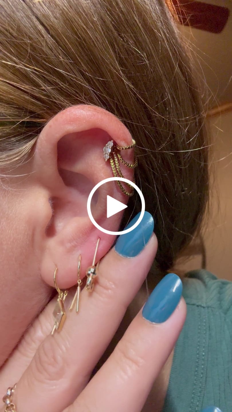 Customer video review of 14K Micro Disco Spacer Beads