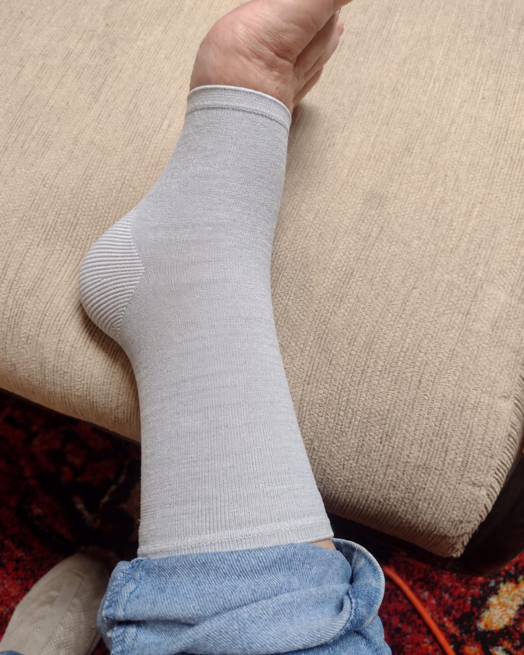 Customer photo review of Planta Compression Socks