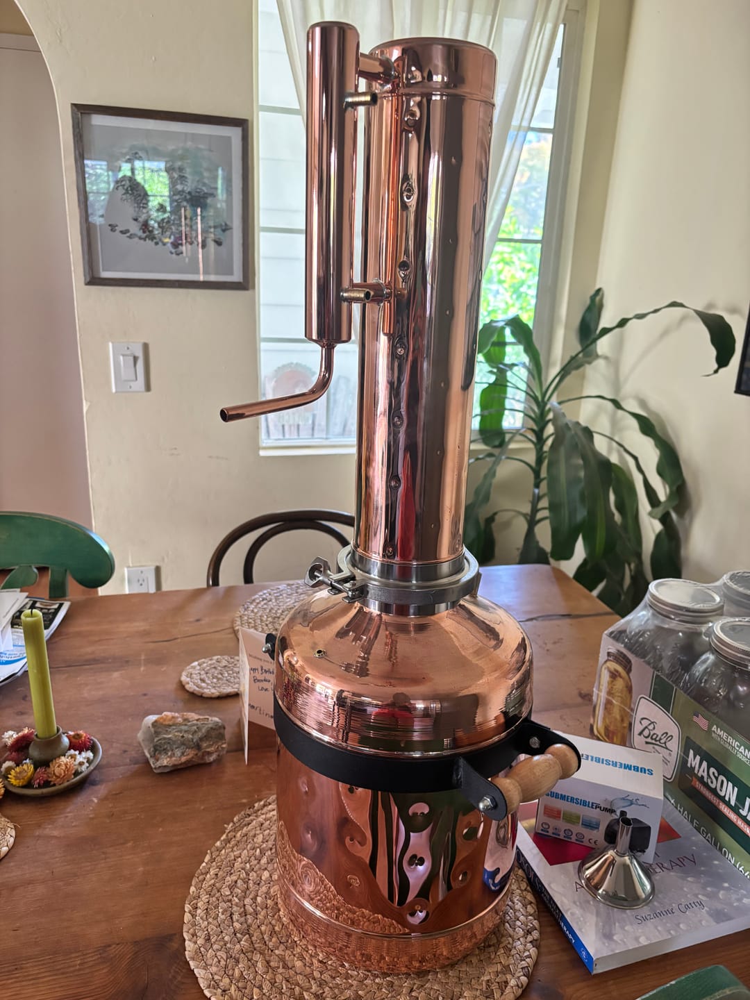 Customer photo review of Herb distiller - 4Gal (15L) - hydrosols
