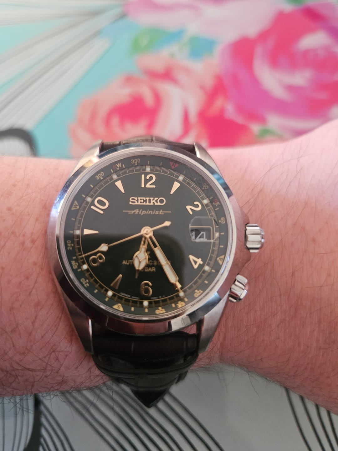 Customer photo review of Reloj Seiko New Alpinist Automático SBDC211 Made in Japan 6R55 JDM