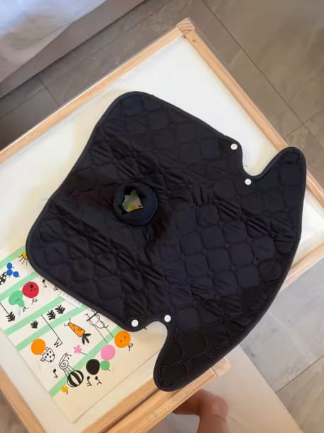 Customer photo review of Absorberende zitbeschermer voor kinderen