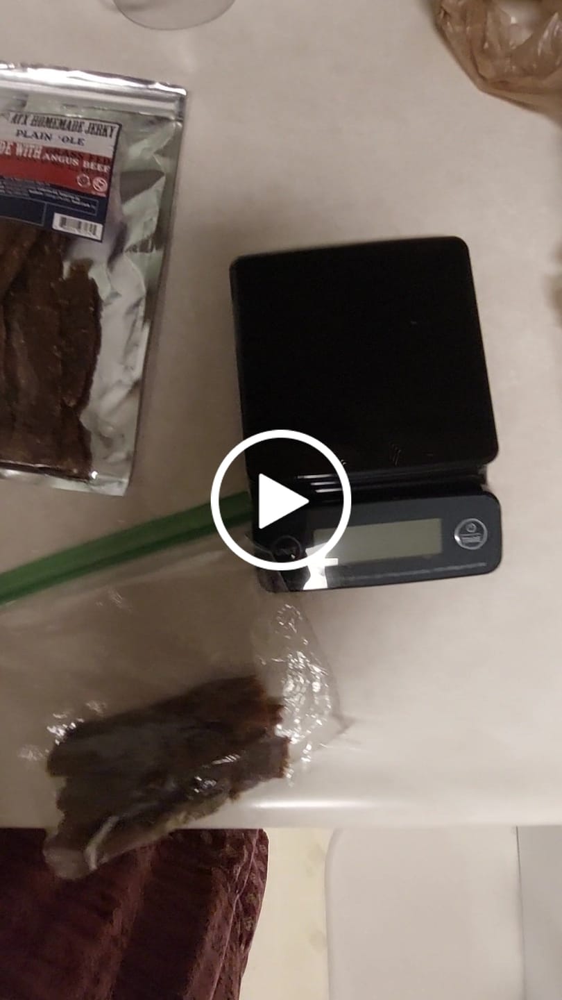 Customer video review of Plain 'Ole Beef Jerky