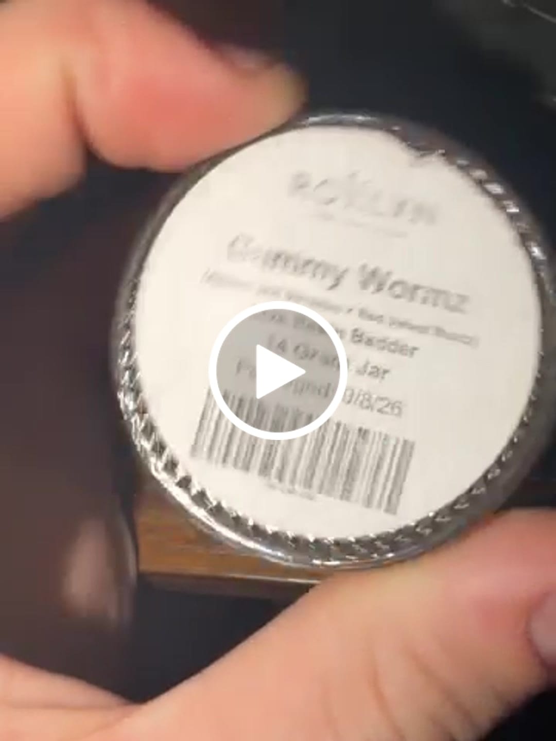Customer video review of Gummy Wormz (Live Resin Badder)