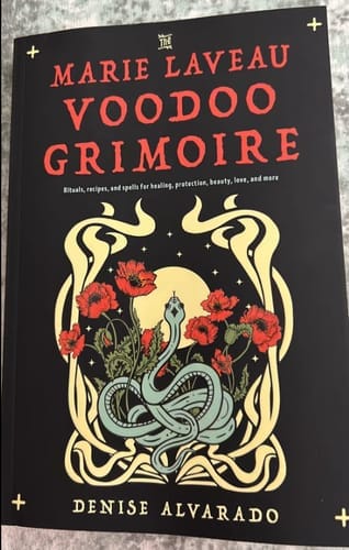 Customer photo review of The Marie Laveau Voodoo Grimoire