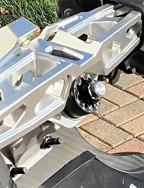Customer photo review of Acedeck® Carbon Fiber Bushing Washer*4 - All TKP trucks