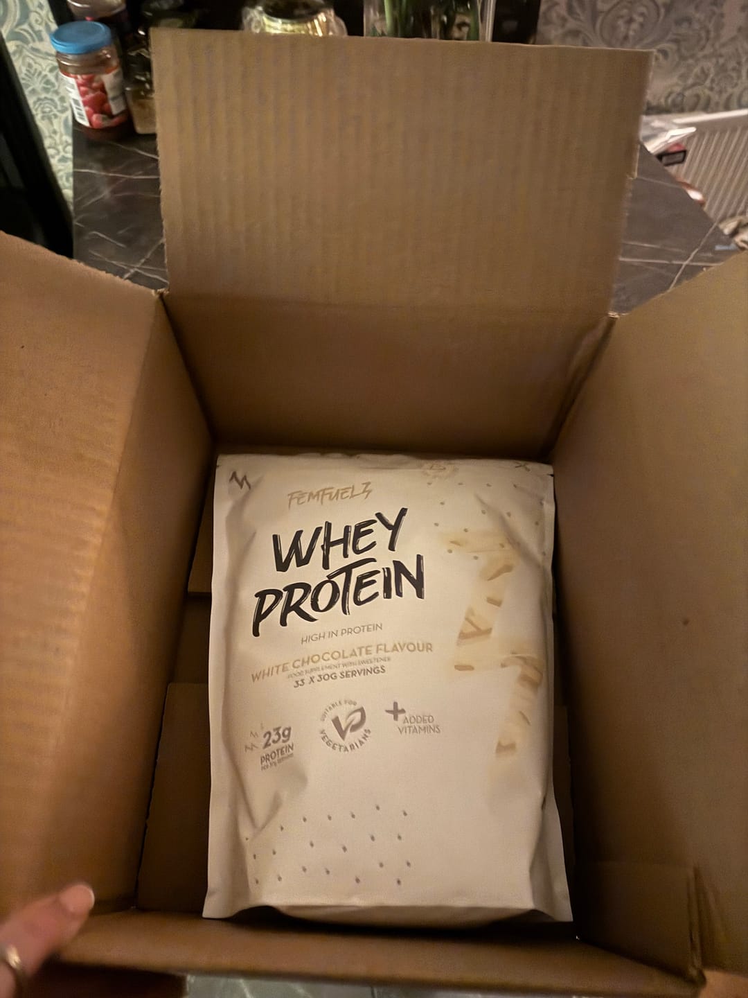 Customer photo review of Protein & Electrolyte Bundle