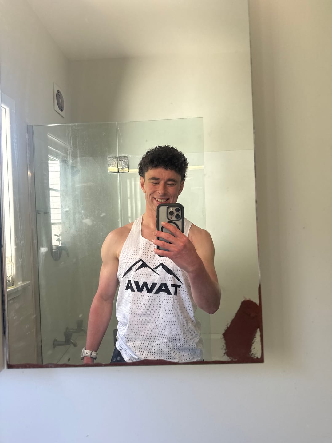 Customer photo review of TAWA Mens Aero Singlet