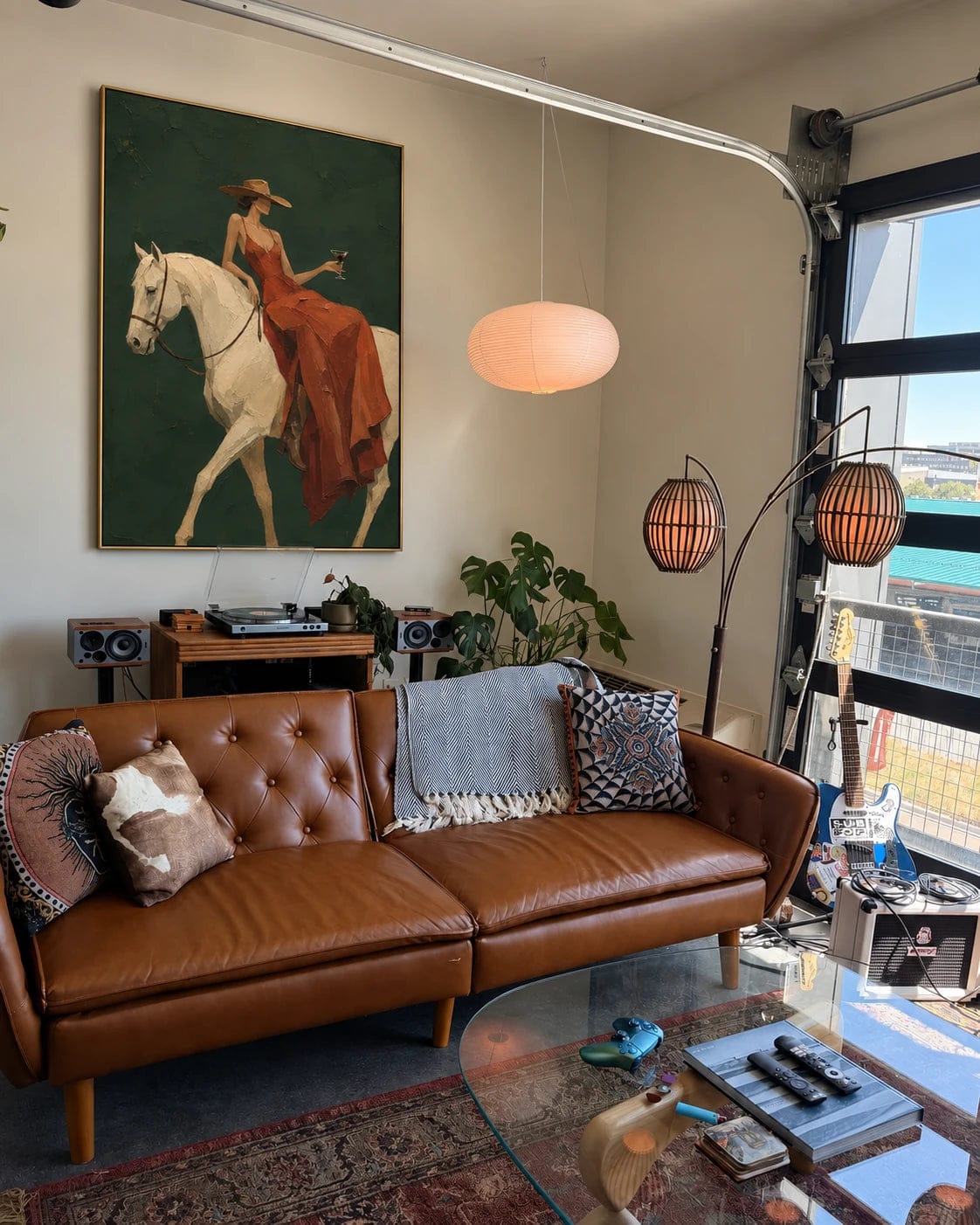 Customer photo review of Western Pop Art｜Cowgirl on White Horse
