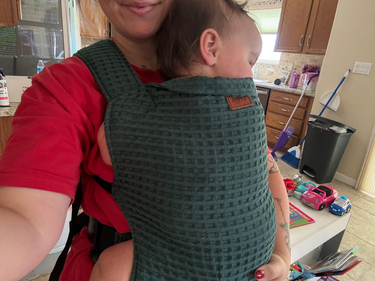 Customer photo review of Happy Baby Original Baby Carrier