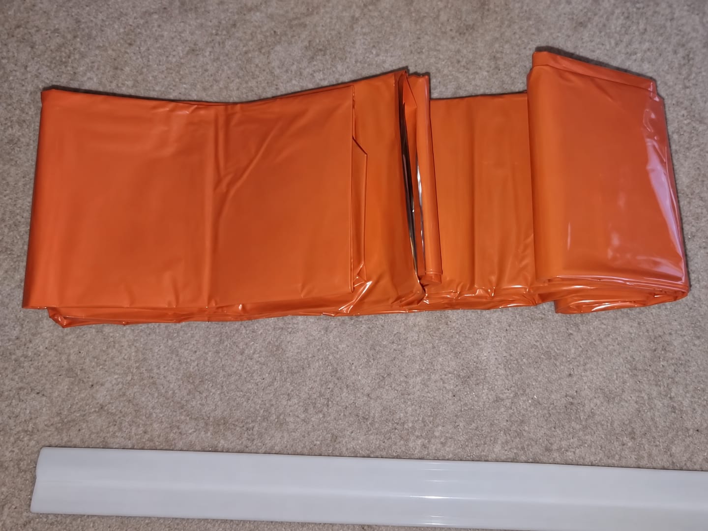 Customer photo review of Saco Vivac Térmico de Emergencia