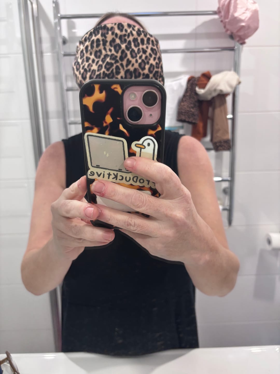Customer photo review of Weighted Sleep Mask II