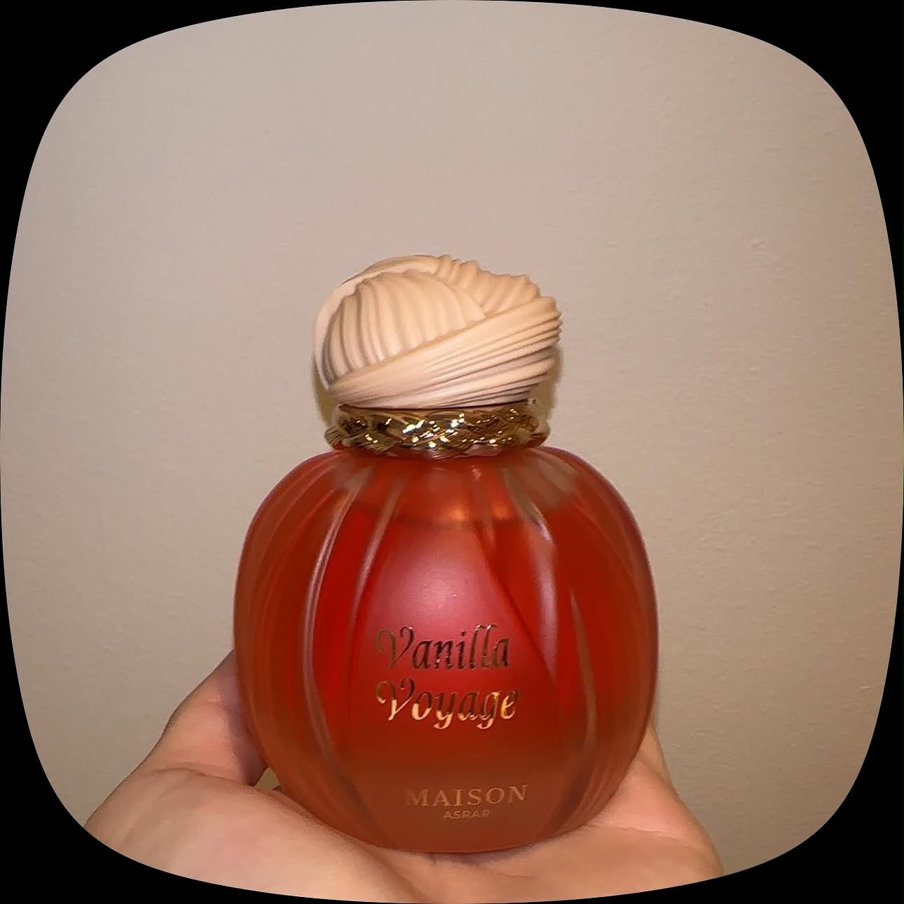 Customer photo review of PERFUME VANILLA VOYAGE MAISON ASRAR - 100ML