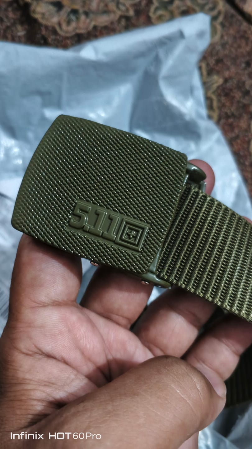 Customer photo review of 5.11 USA Lot imported Belt