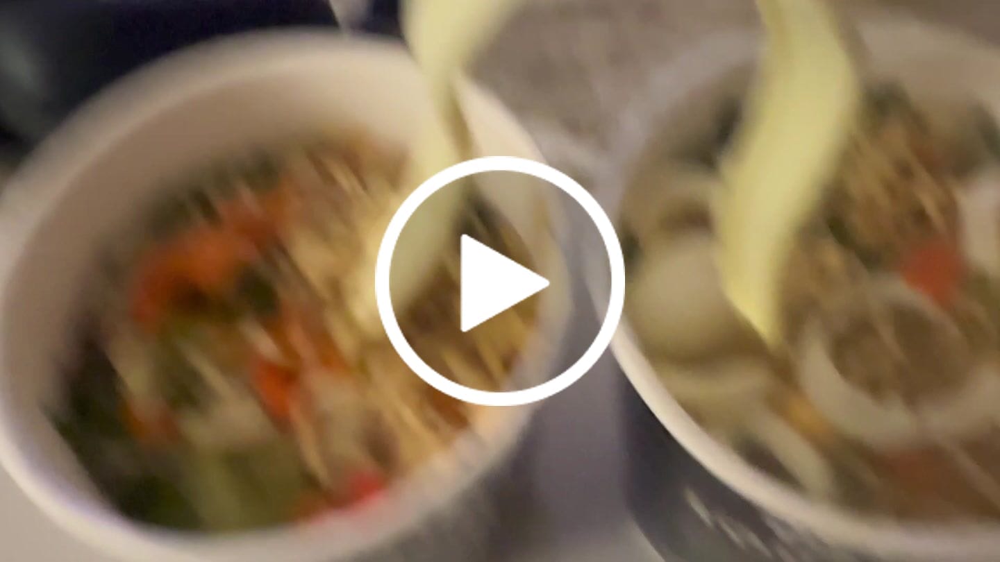 Customer video review of Qetoe Low Carb High Protein Instant Cup Noodle - COMBO 6 PACK