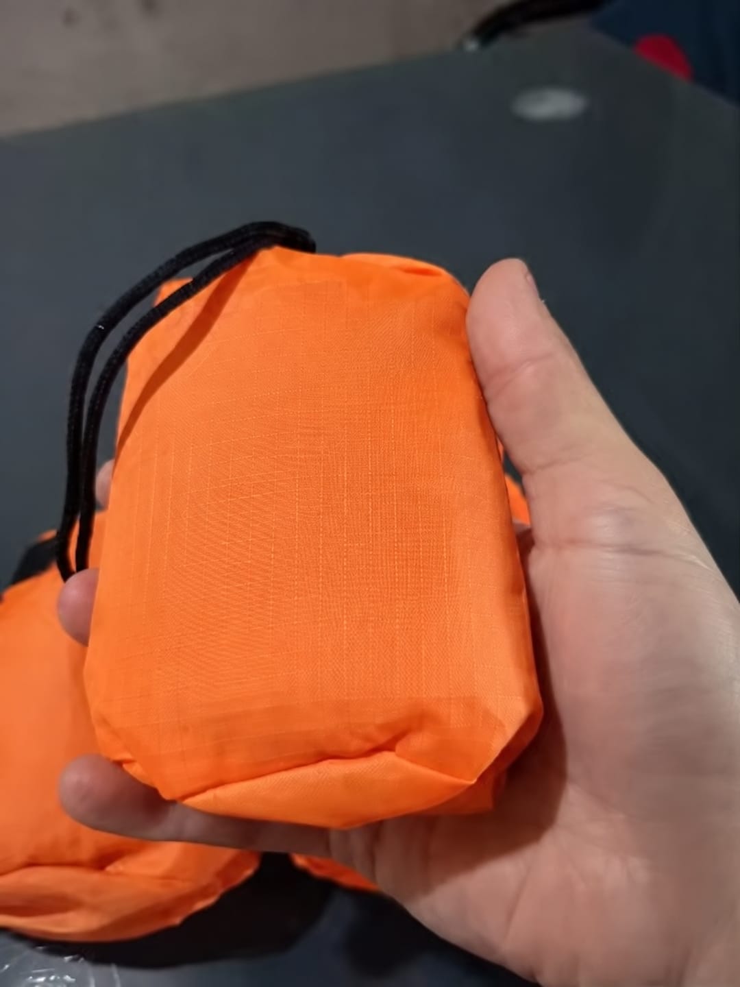 Customer photo review of Saco Vivac Térmico de Emergencia